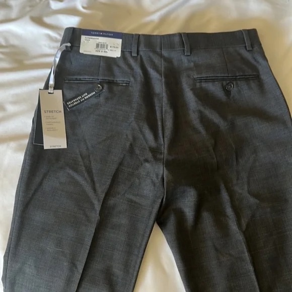 TOMMY HILFIGER modern fit Tyler grey/blue 32 x 30 NWT - Picture 3 of 5